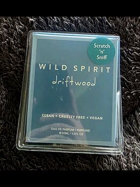 Wild Spirit Driftwood Eau de Parfum - Teal Packaging